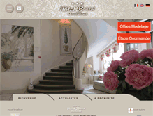 Tablet Screenshot of hotel-bristol-montbeliard.com